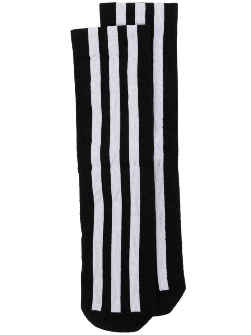 Y-3 striped socks - Black von Y-3