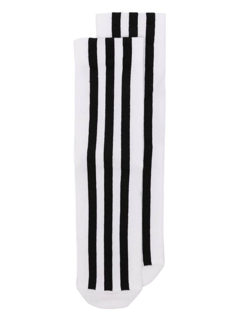 Y-3 striped socks - White von Y-3