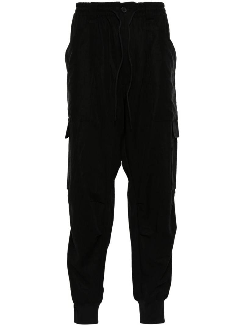 Y-3 twill cargo pants - Black von Y-3