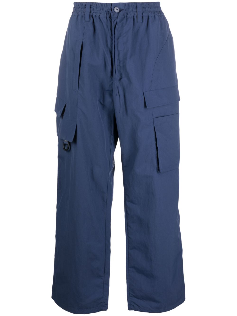 Y-3 wide-leg cargo trousers - Blue von Y-3