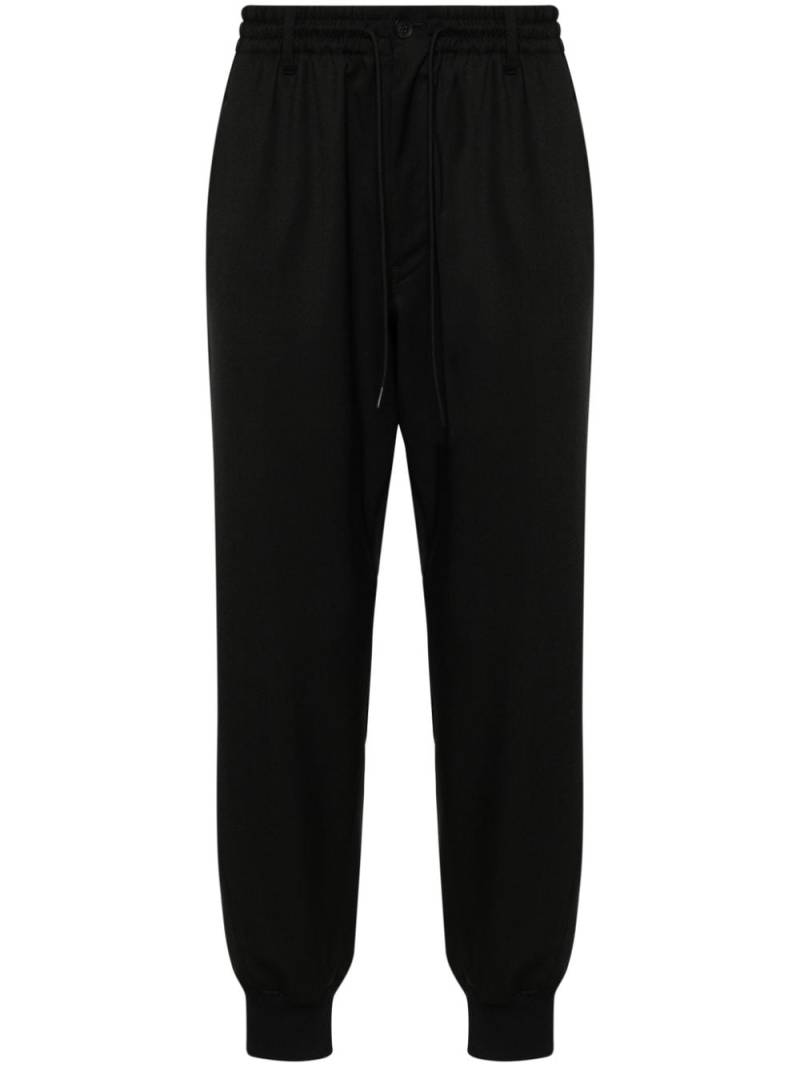 Y-3 x Adidas drawstring track pants - Black von Y-3