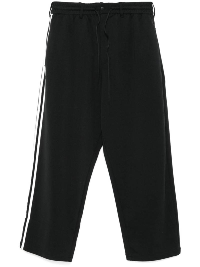 Y-3 x adidas 3-Stripes track pants - Black von Y-3