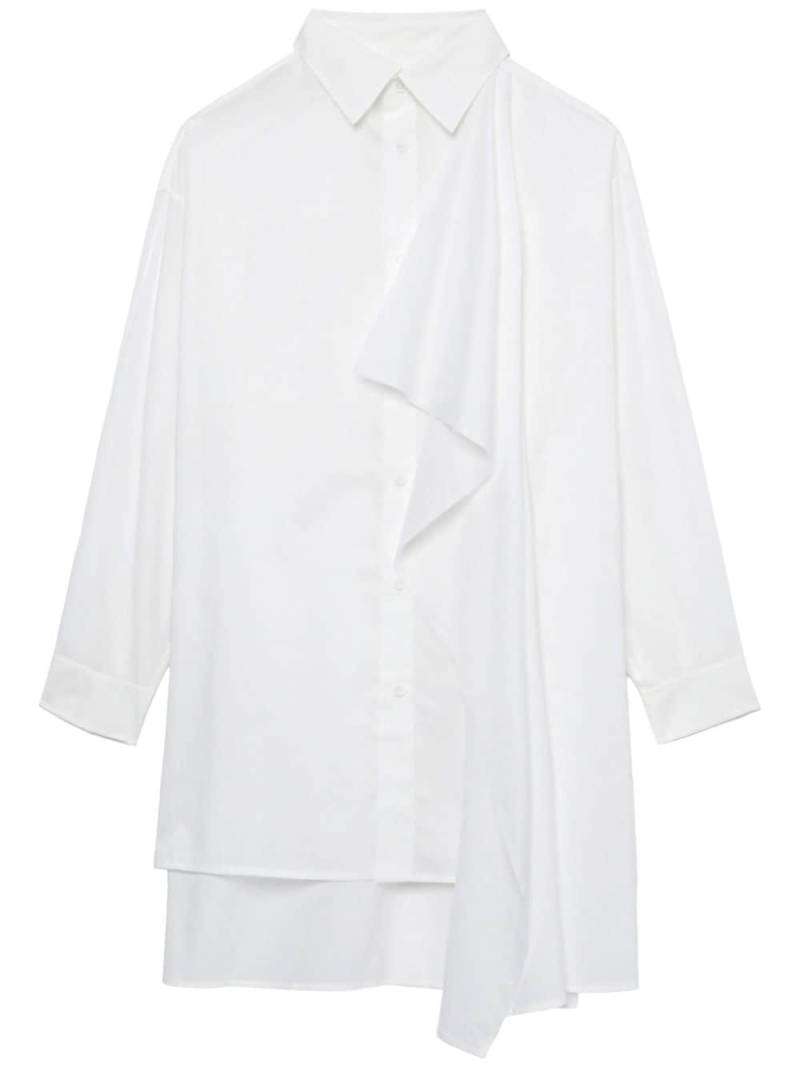 Y's cotton layered shirt - White von Y's