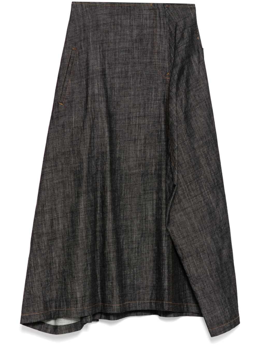 Y's denim skirt - Grey von Y's