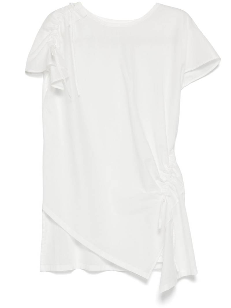 Y's draped top - White von Y's