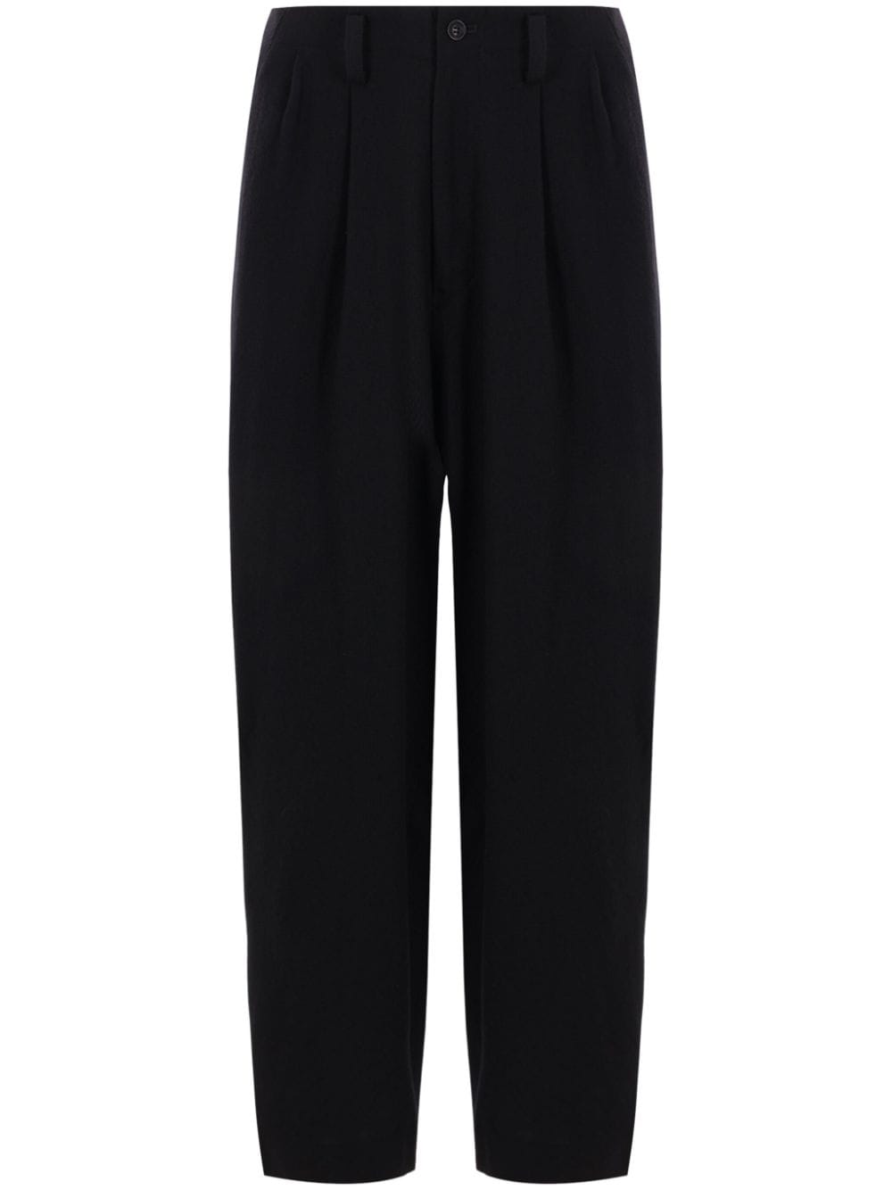 Y's high-waisted trousers - Black von Y's