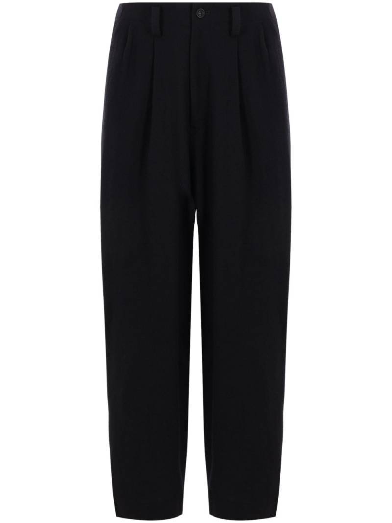 Y's high-waisted trousers - Black von Y's