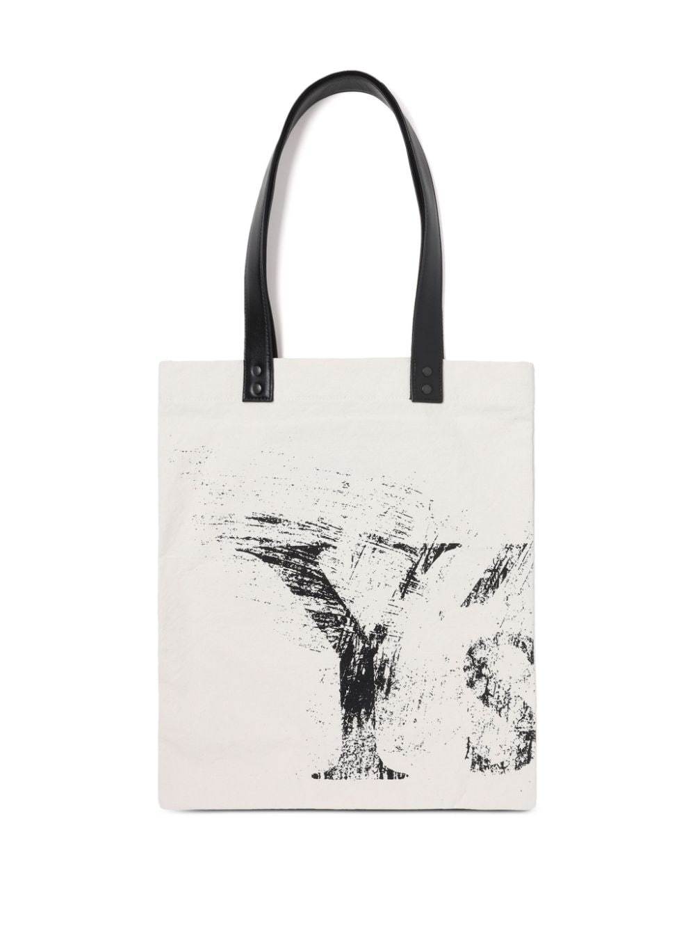 Y's logo-print tote bag - White von Y's