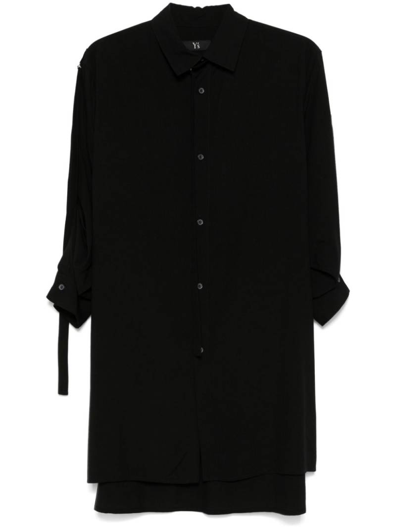 Y's long-sleeve shirt - Black von Y's