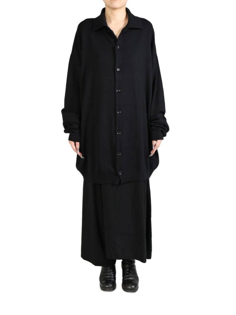 Y's longline shirt - Black von Y's