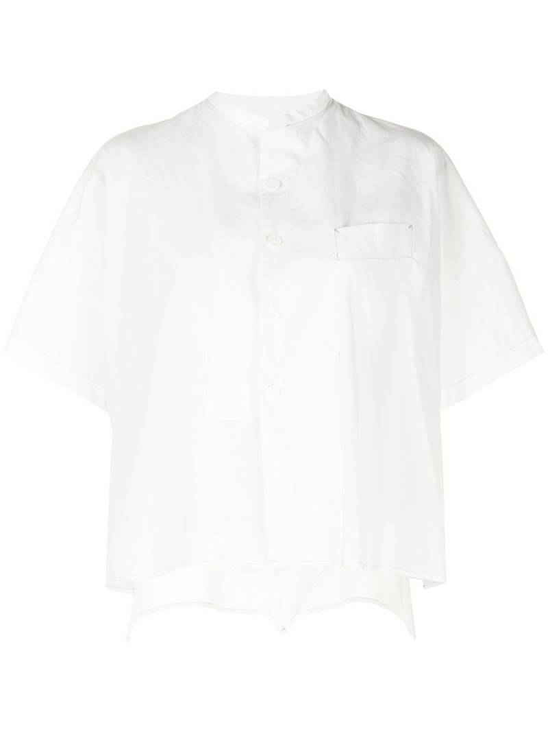 Y's oversized short-sleeve shirt - White von Y's