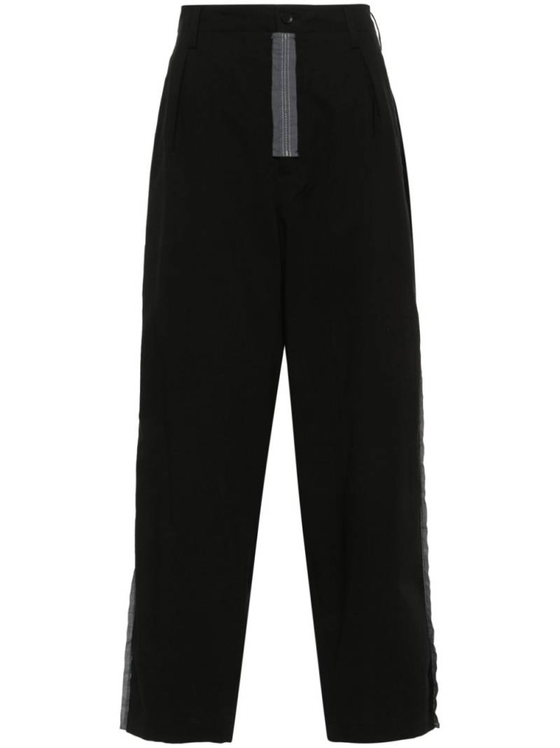 Y's straight-leg trousers - Black von Y's