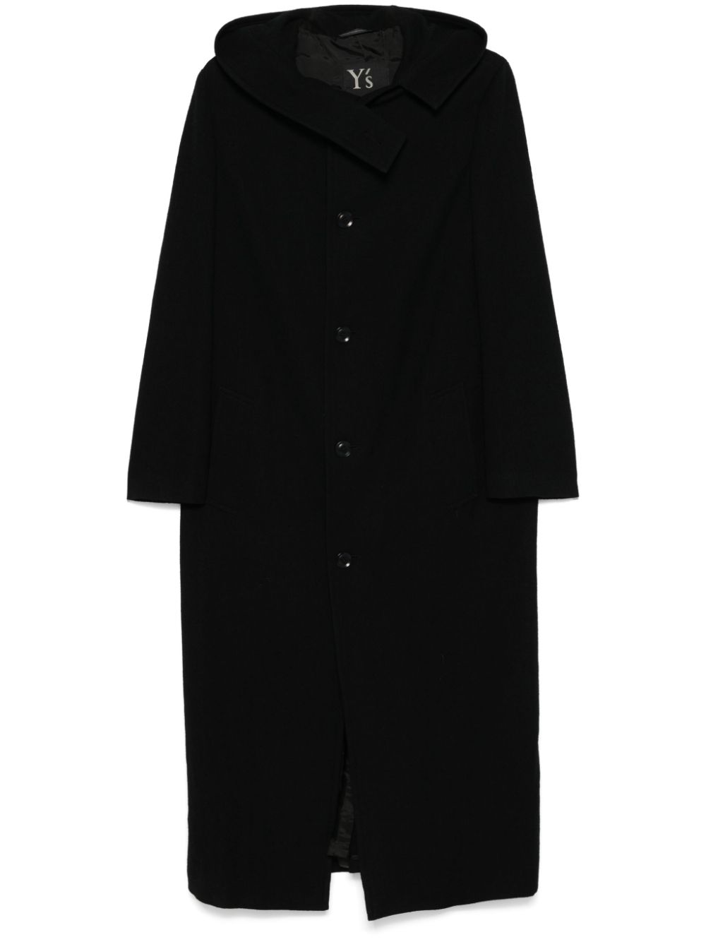 Y's wool coat - Black von Y's