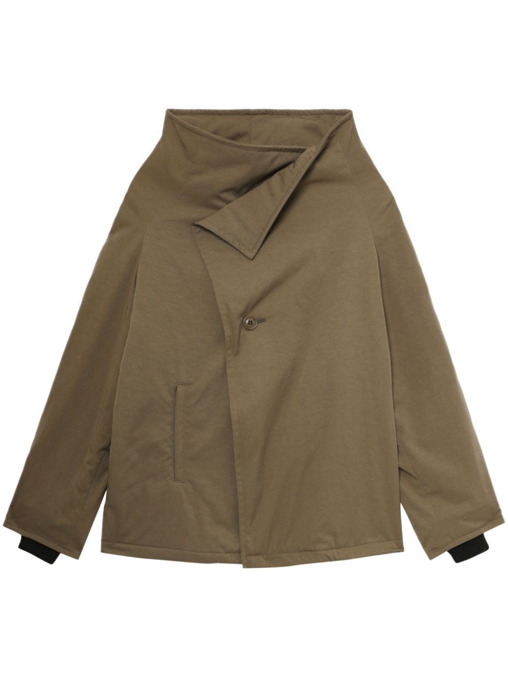 Y's wrap jacket - Neutrals von Y's