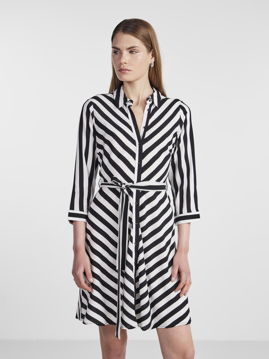 Y.A.S Hemdblusenkleid »YASSAVANNA 3/4 SHORT SHIRT DRESS S. NOOS« Y.A.S Hemdblusenkleid »YASSAVANNA 3/4 SHORT SHIRT DRESS S. NOOS« von Y.A.S