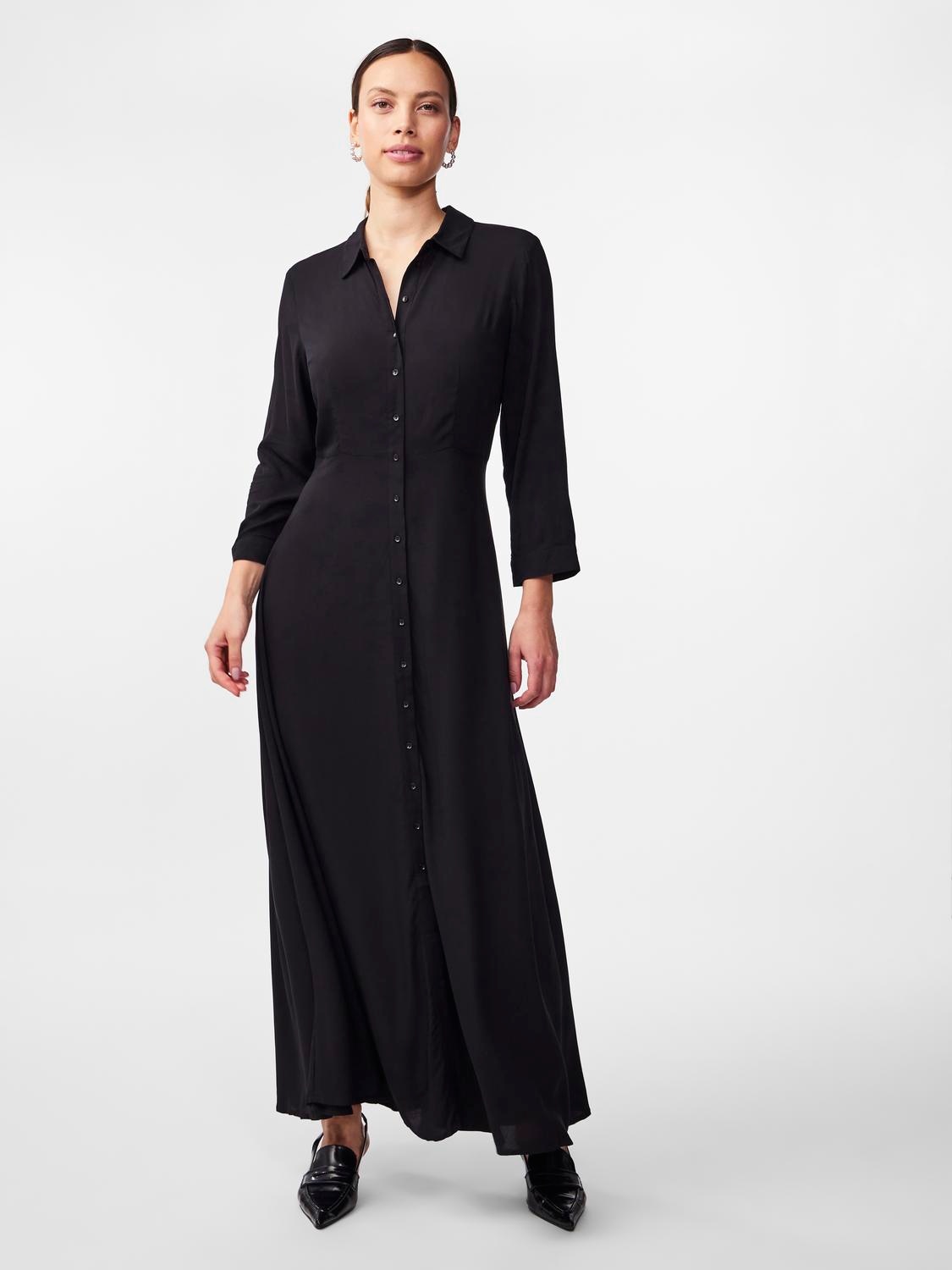 Y.A.S Hemdblusenkleid »YASSAVANNA LONG SHIRT DRESS«, mit 3/4 Ärmel Y.A.S Hemdblusenkleid »YASSAVANNA LONG SHIRT DRESS«, mit 3/4 Ärmel von Y.A.S