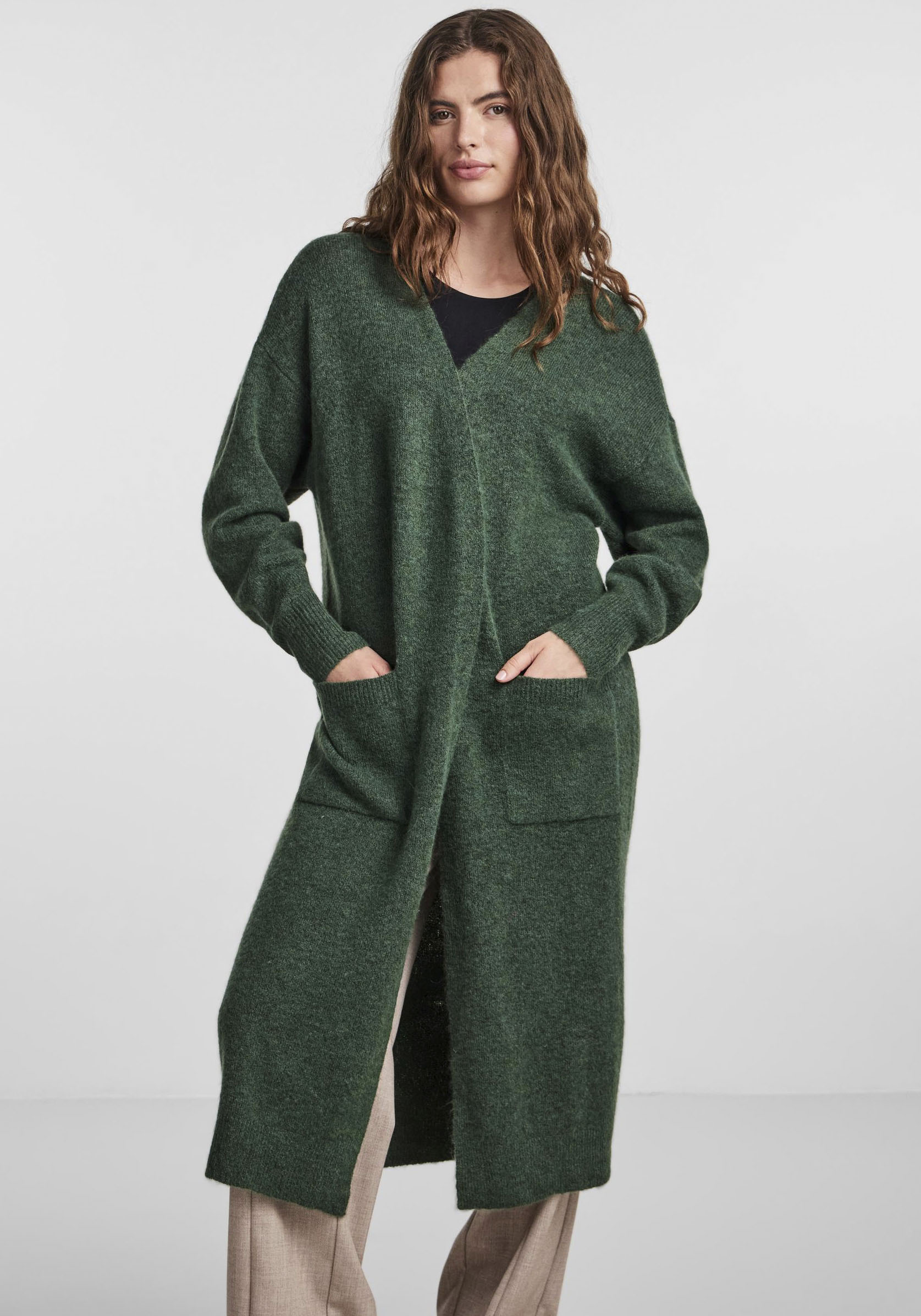 Y.A.S Longstrickjacke »YASBALIS LS LONG KNIT CARDIGAN S. NOOS« von Y.A.S