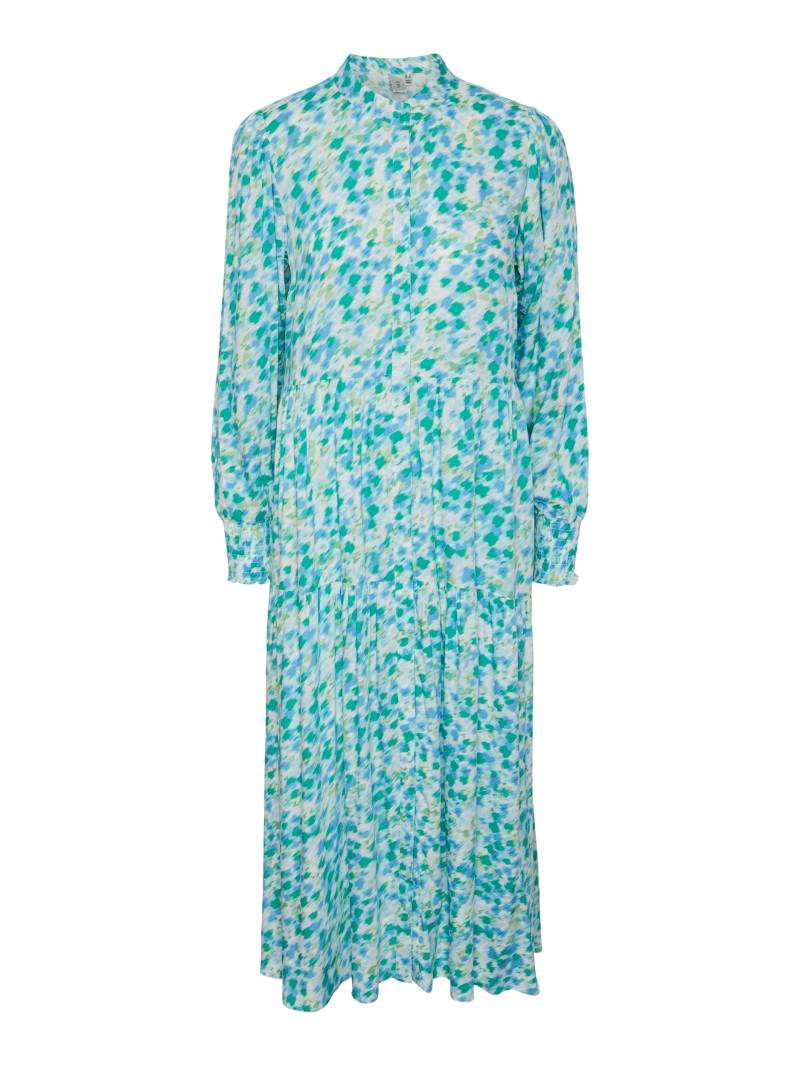 Y.A.S Maxikleid »YASALIRA LS LONG SHIRT DRESS S. NOOS«, mit Volant von Y.A.S