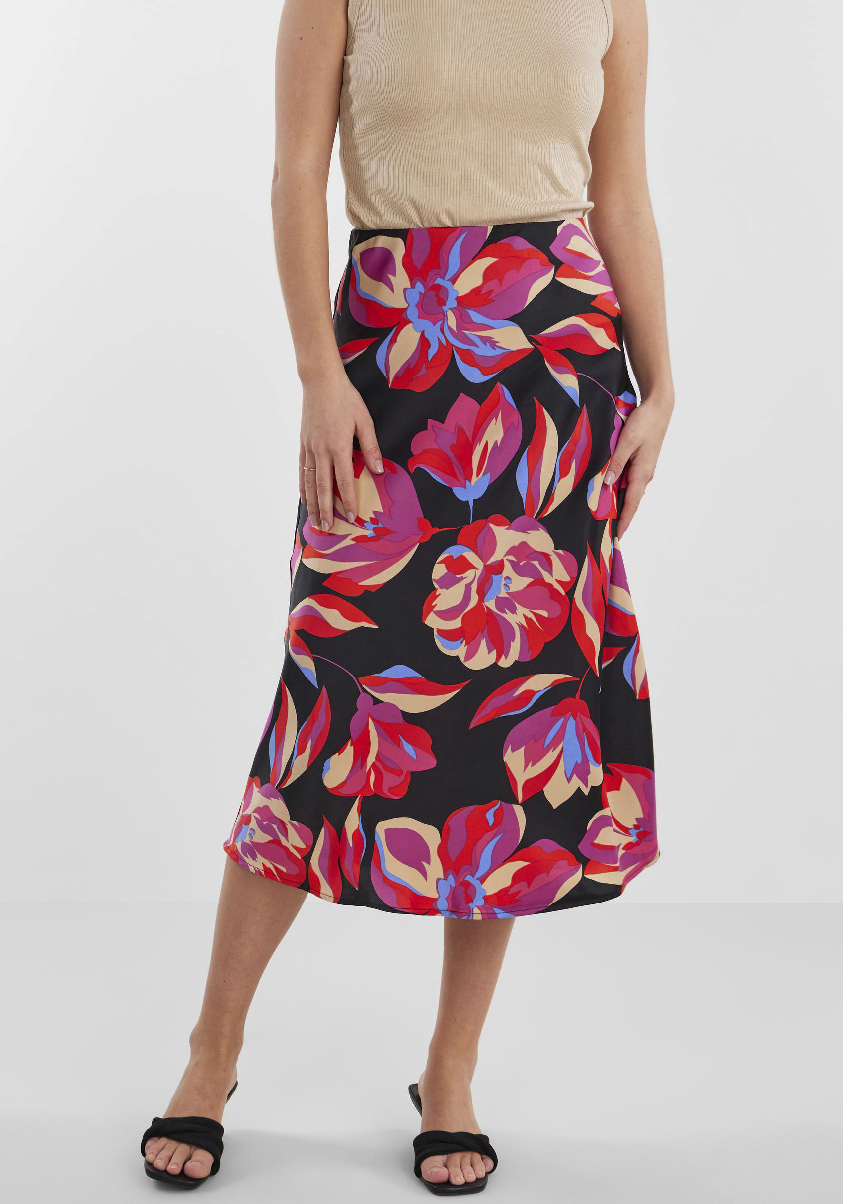 Y.A.S Midirock »YASPELLA HW MIDI SKIRT S. NOOS« von Y.A.S