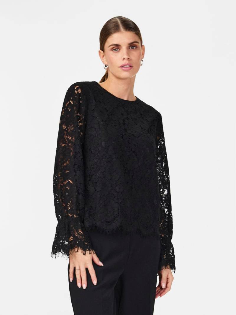 Y.A.S Spitzenbluse »YASPERLA LS LACE TOP S. NOOS« von Y.A.S