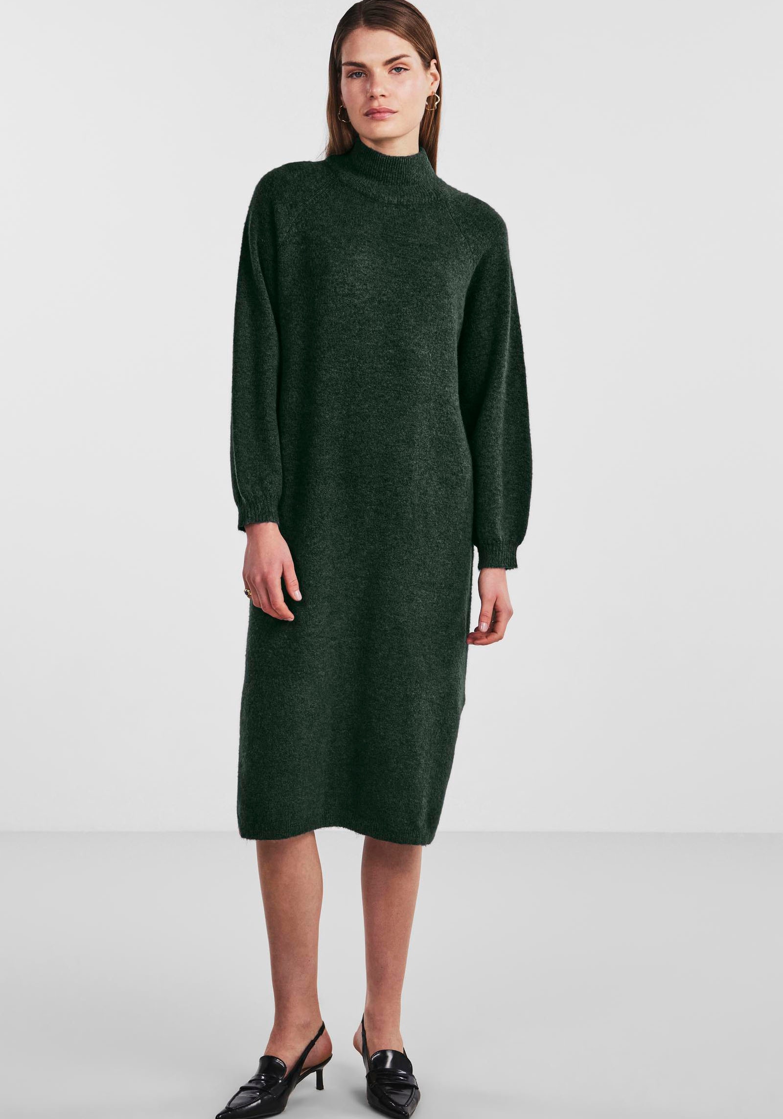 Y.A.S Strickkleid »YASBALIS LS FUNNEL KNIT DRESS S. NOOS« von Y.A.S