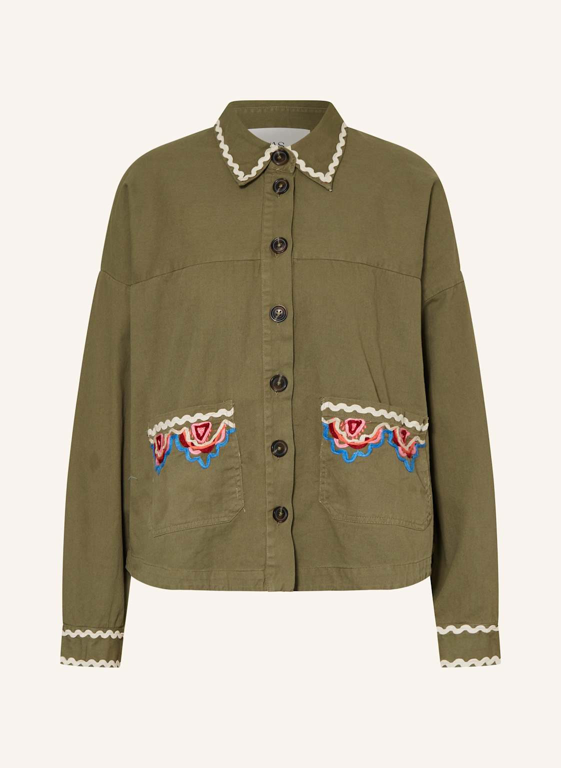 Y.A.S. Jacke Mit Pailletten Und Schmucksteinen gruen Y.A.S. Jacke Mit Pailletten Und Schmucksteinen gruen von Y.A.S.