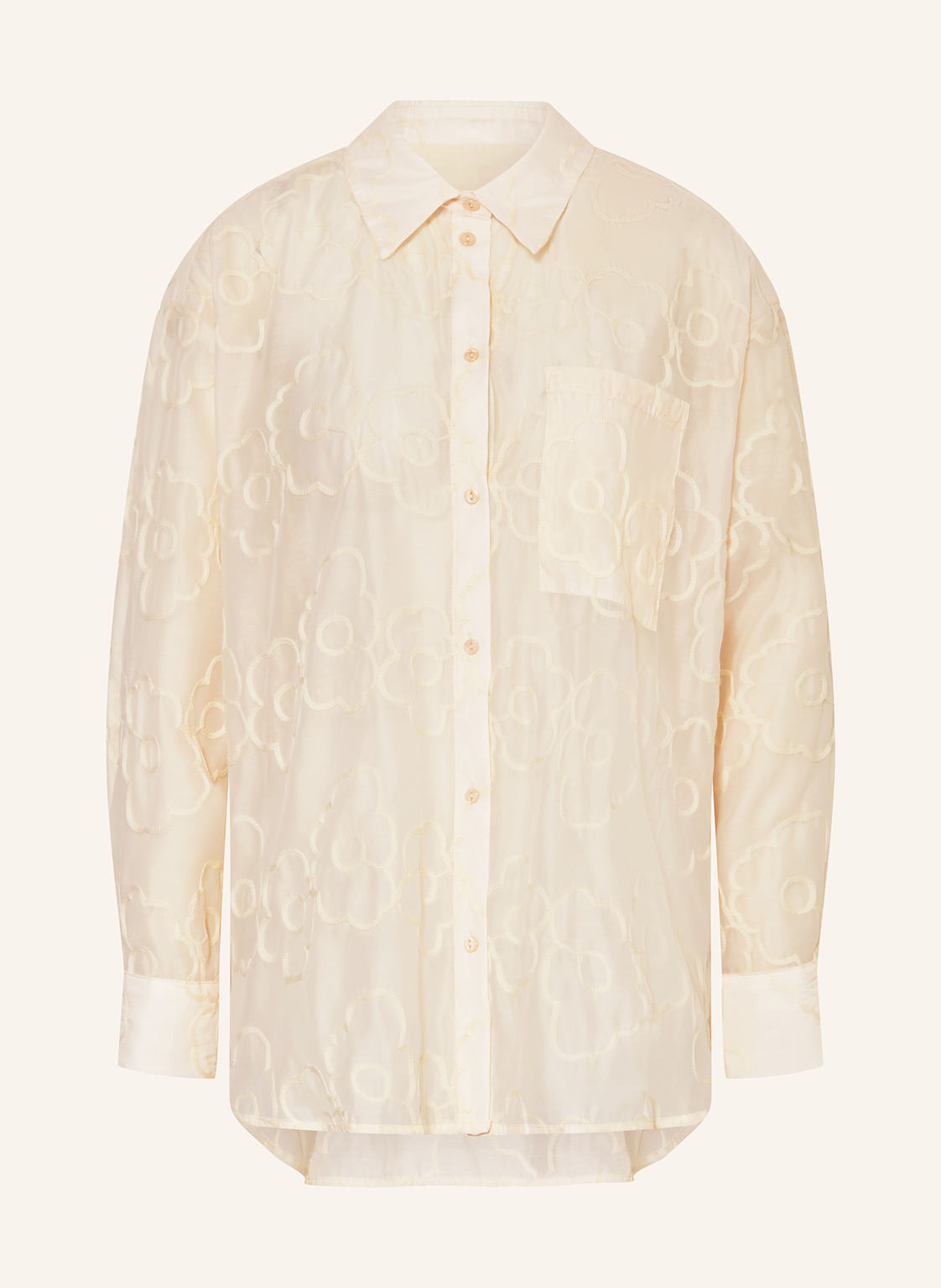 Y.A.S. Oversized-Hemdbluse weiss Y.A.S. Oversized-Hemdbluse weiss von Y.A.S.