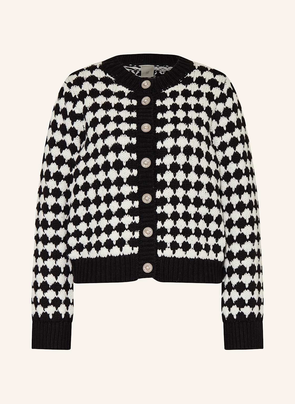 Y.A.S. Strickjacke Mit Schmucksteinen schwarz Y.A.S. Strickjacke Mit Schmucksteinen schwarz von Y.A.S.
