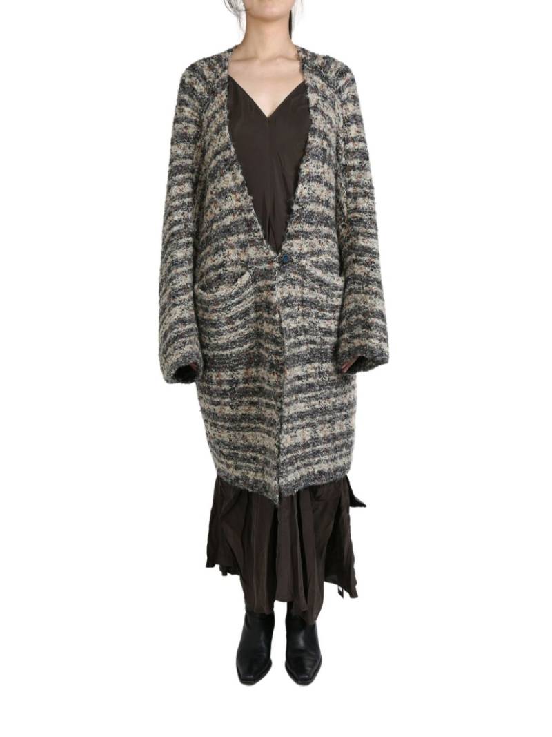 YANGKEHAN Ripple coat - Neutrals von YANGKEHAN