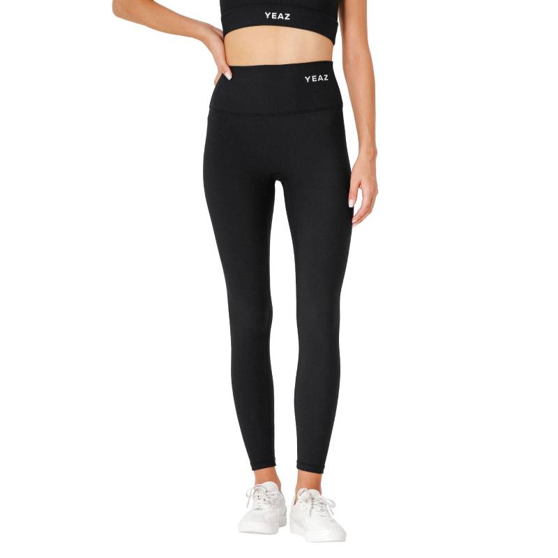 Club Level Leggings Damen Schwarz XL von YEAZ