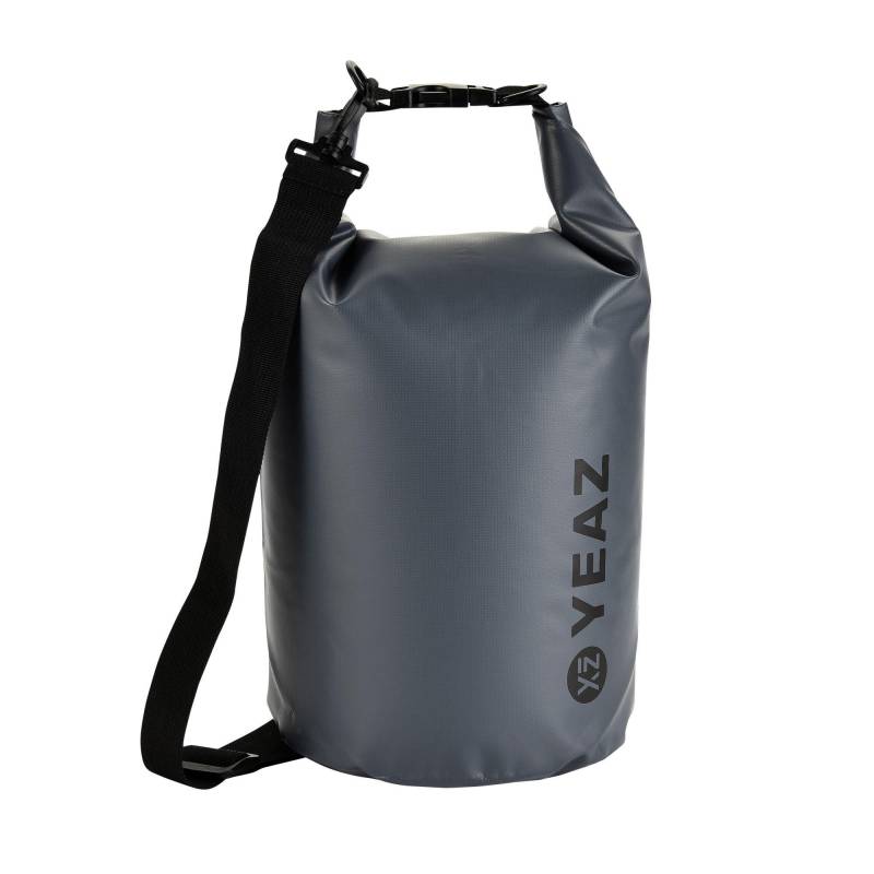 Isar Wasserfester Packsack 10l Herren Schwarz ONE SIZE von YEAZ