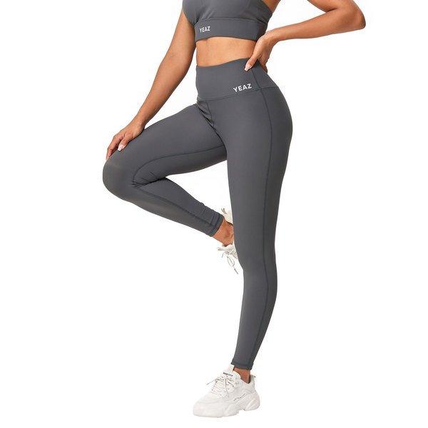 Vibrant Leggings Damen Grau M von YEAZ