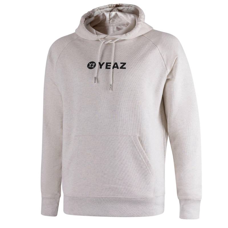 YEAZ - CUSHER Hoodie (unisex), für Herren, Beige, Größe M von YEAZ