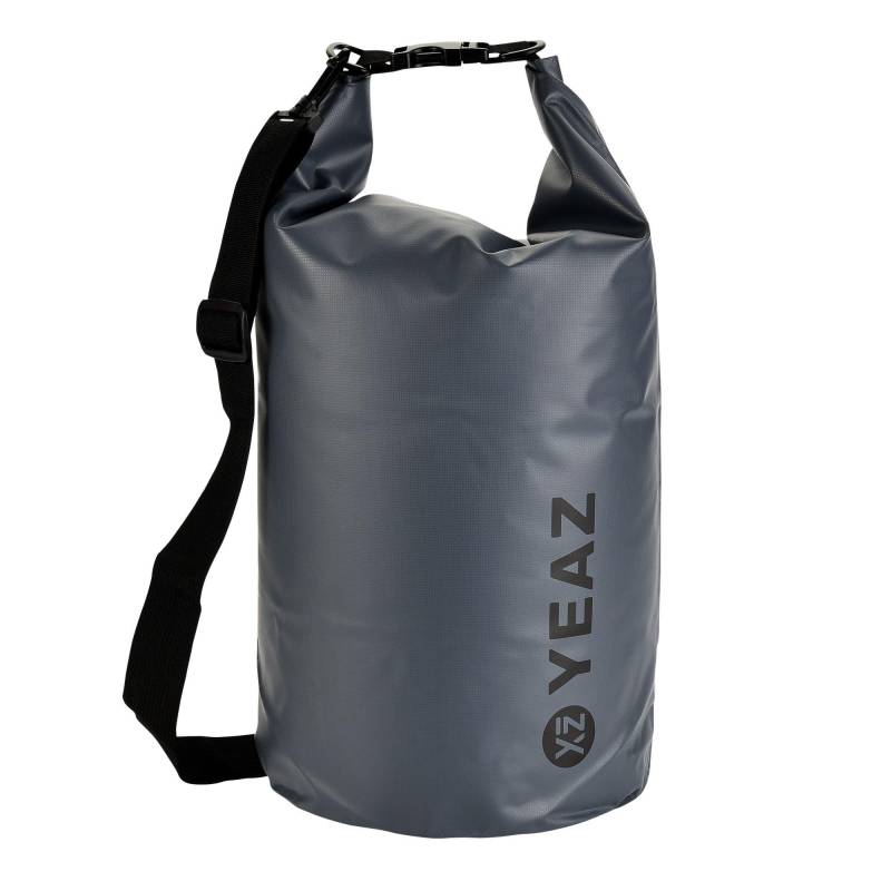 Isar Wasserfester Packsack 20l Herren Schwarz ONE SIZE von YEAZ