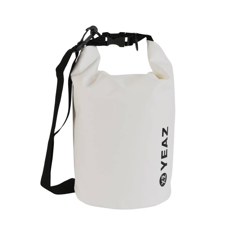 YEAZ - ISAR Wasserfester Packsack 5 L, für Herren, Weiss, One Size von YEAZ