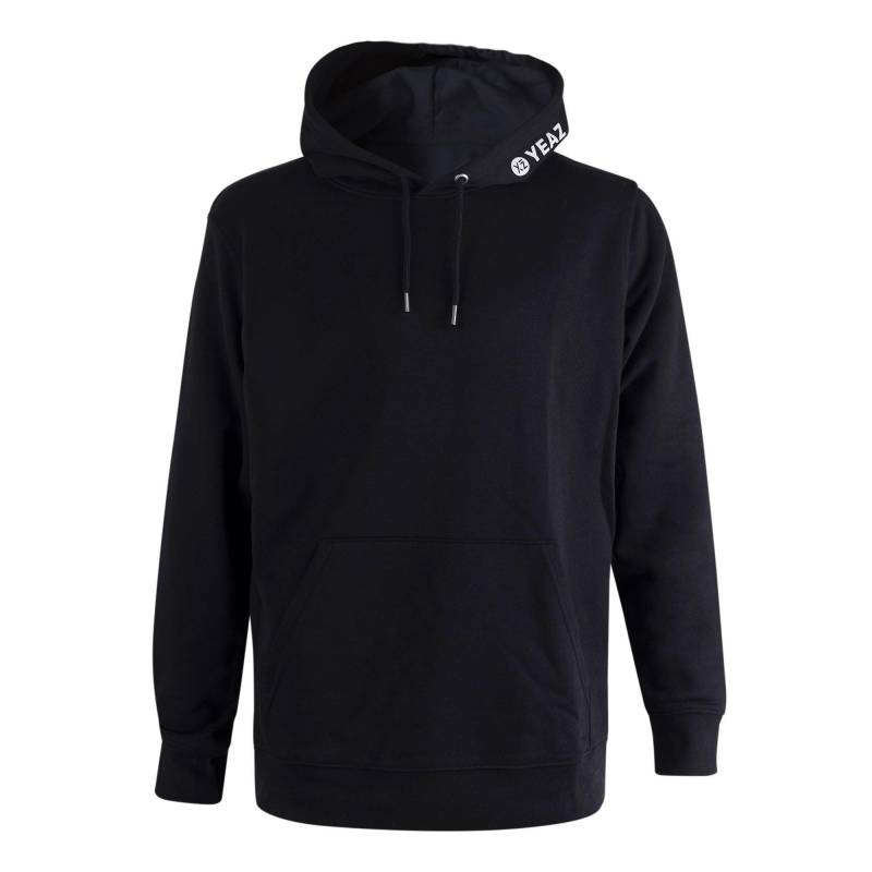 YEAZ - CUSHY Hoodie Ink Black (unisex), für Herren, Schwarz, Größe S von YEAZ