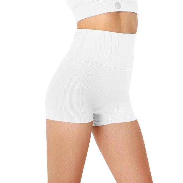 Club Level Shorts - White Focus Damen Weiss XL von YEAZ
