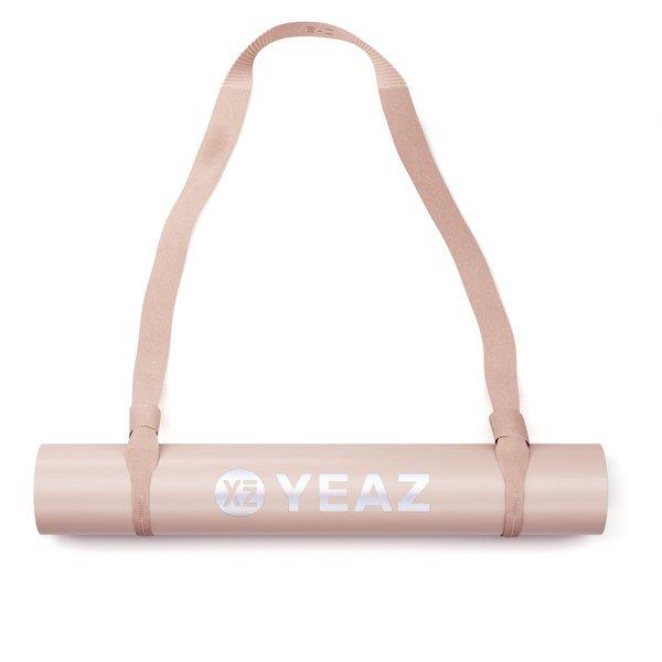 Move Up Set Aus Yogaband & Yogamatte - Shy Blush Unisex Beige ONE SIZE von YEAZ