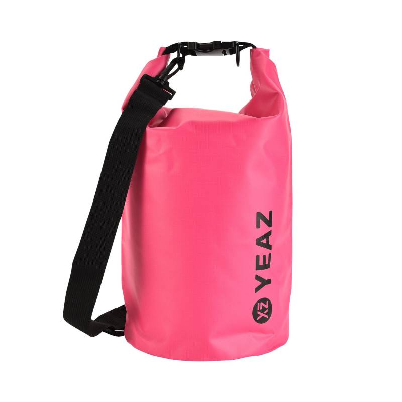 Isar Wasserfester Packsack 10l Herren Pink ONE SIZE von YEAZ