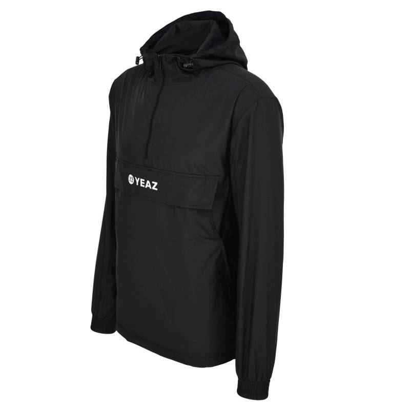 YEAZ - CHASER Windbreaker Bullet Black, für Herren, Schwarz, Größe XL von YEAZ