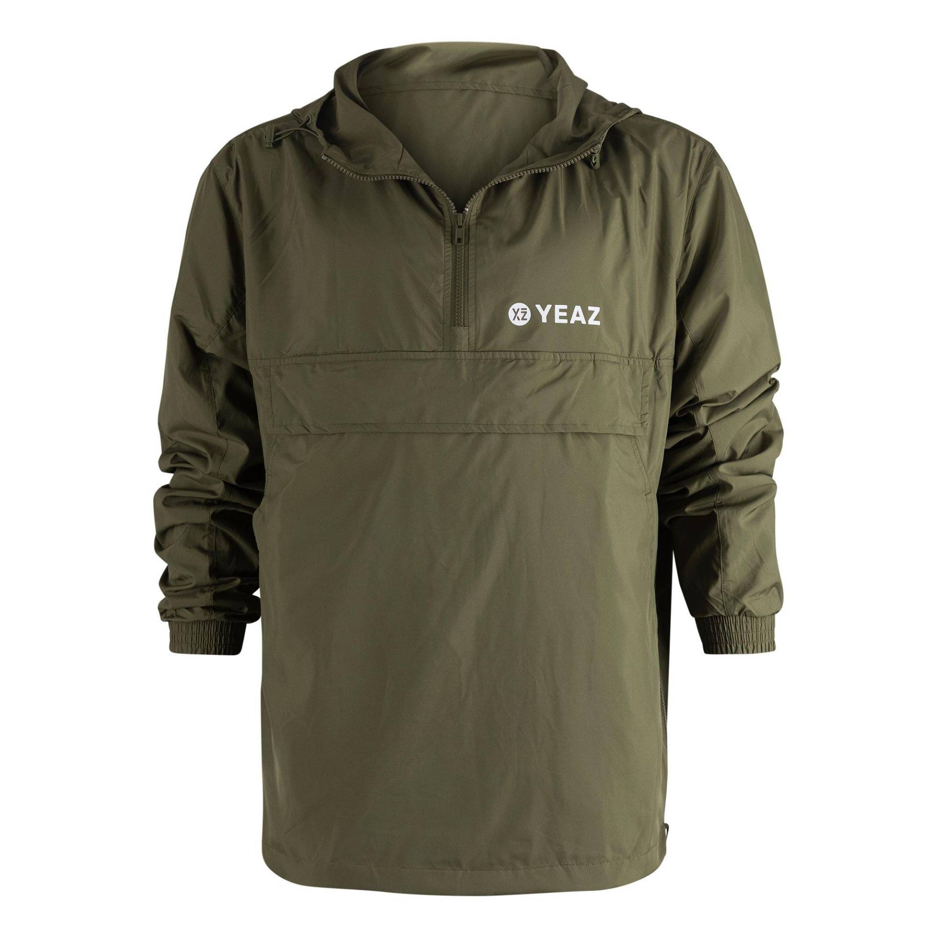 YEAZ - CHASER Windbreaker Olive, für Herren, Olivegrün, Größe XL von YEAZ