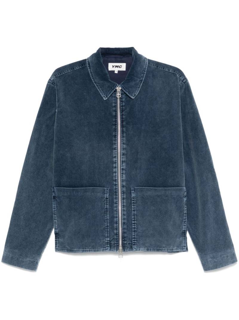 YMC Bay City bomber jacket - Blue von YMC