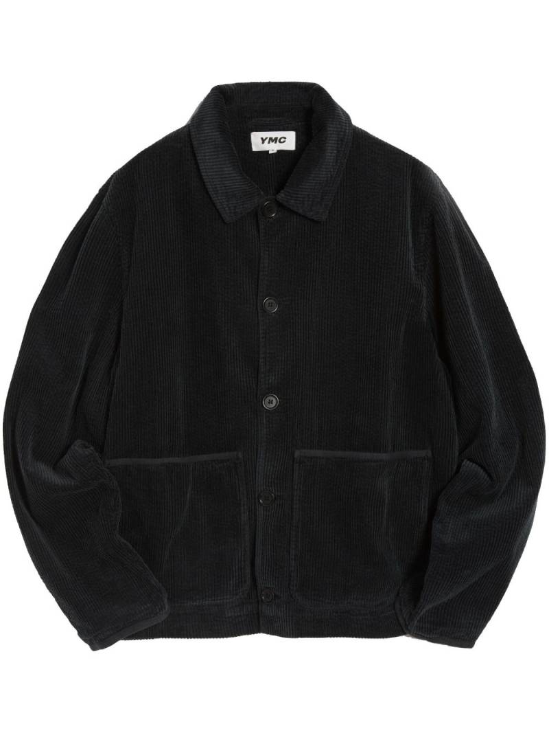 YMC Groundhog corduroy jacket - Black von YMC