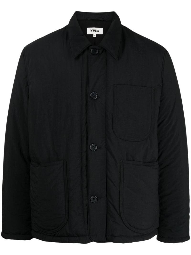 YMC Labour button-up jacket - Black von YMC