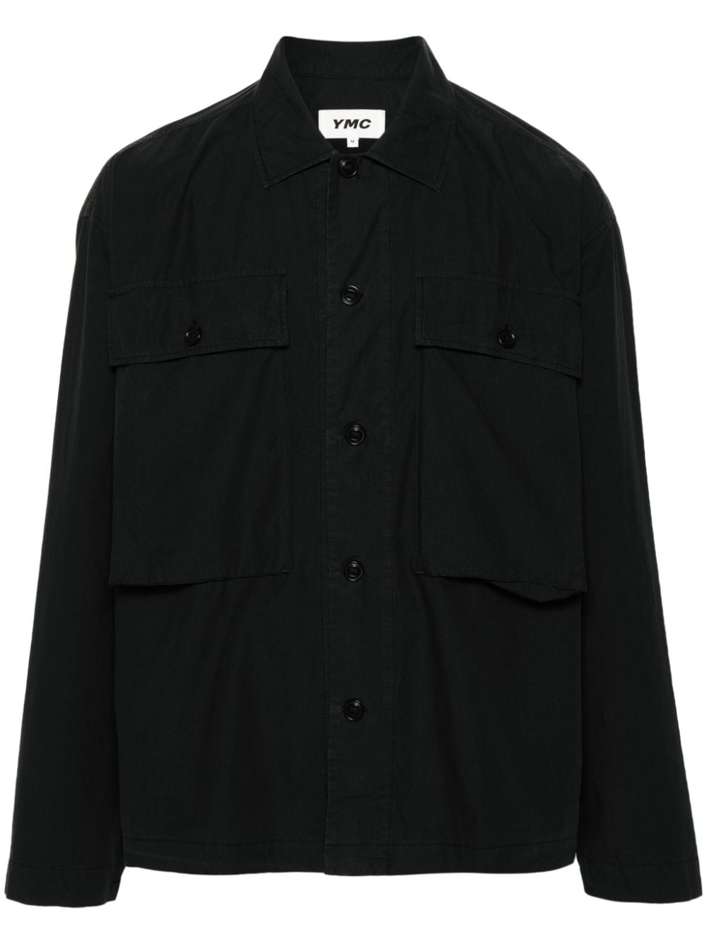 YMC Military cotton shirt - Black von YMC