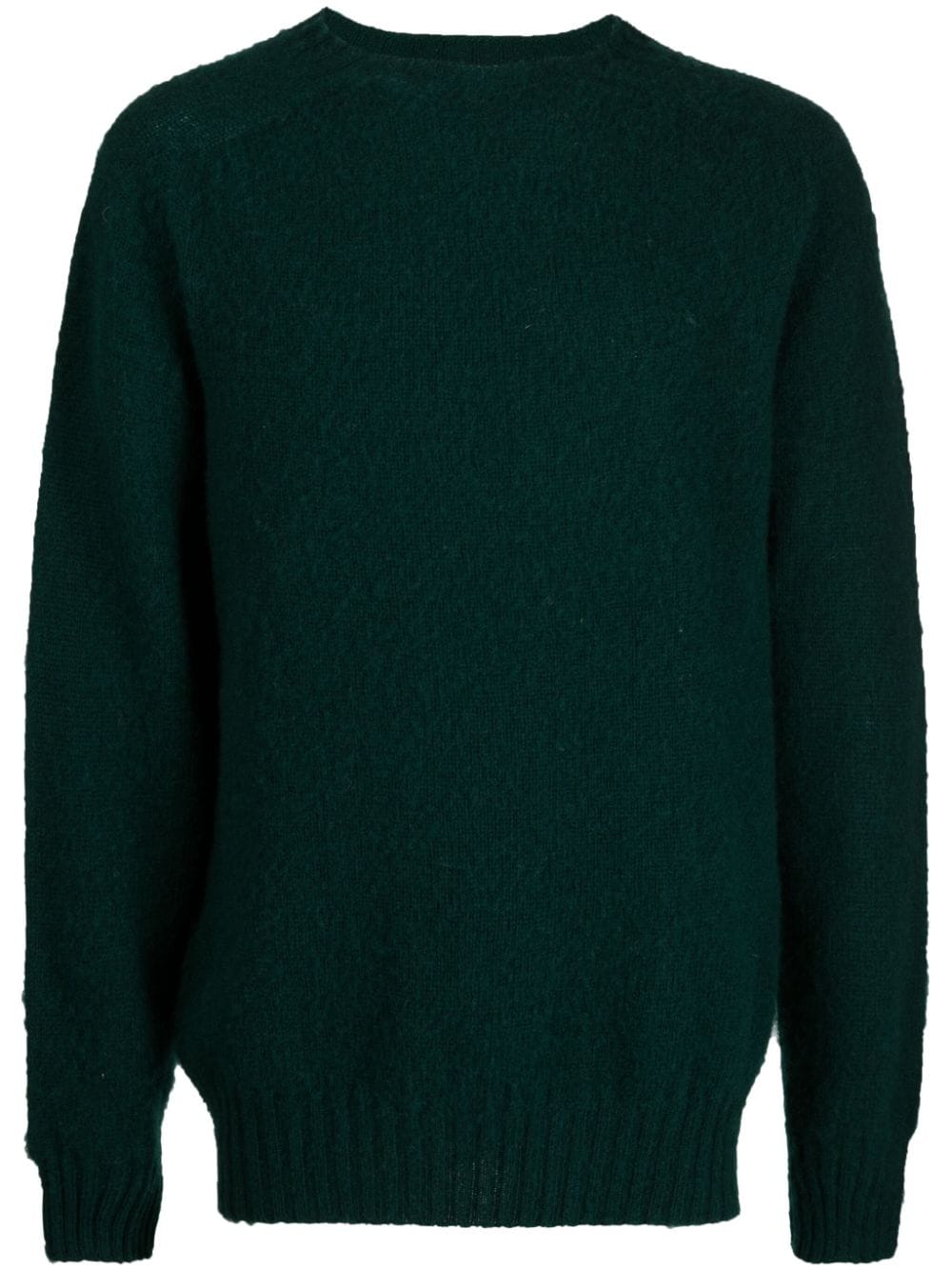 YMC Suedehead crew-neck wool jumper - Green von YMC