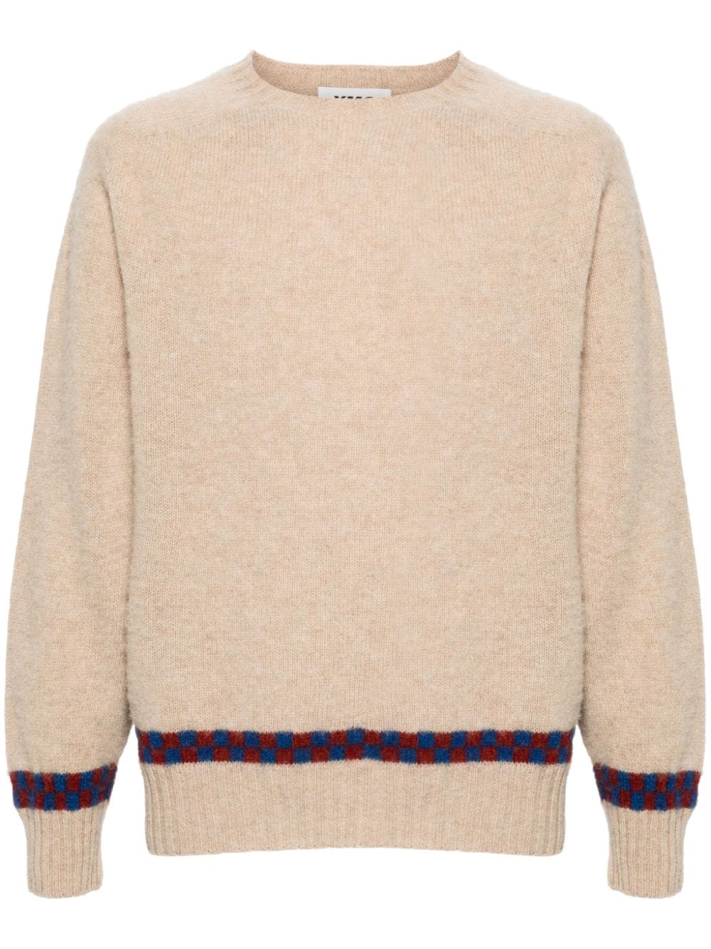 YMC Suedehead sweater - Neutrals von YMC