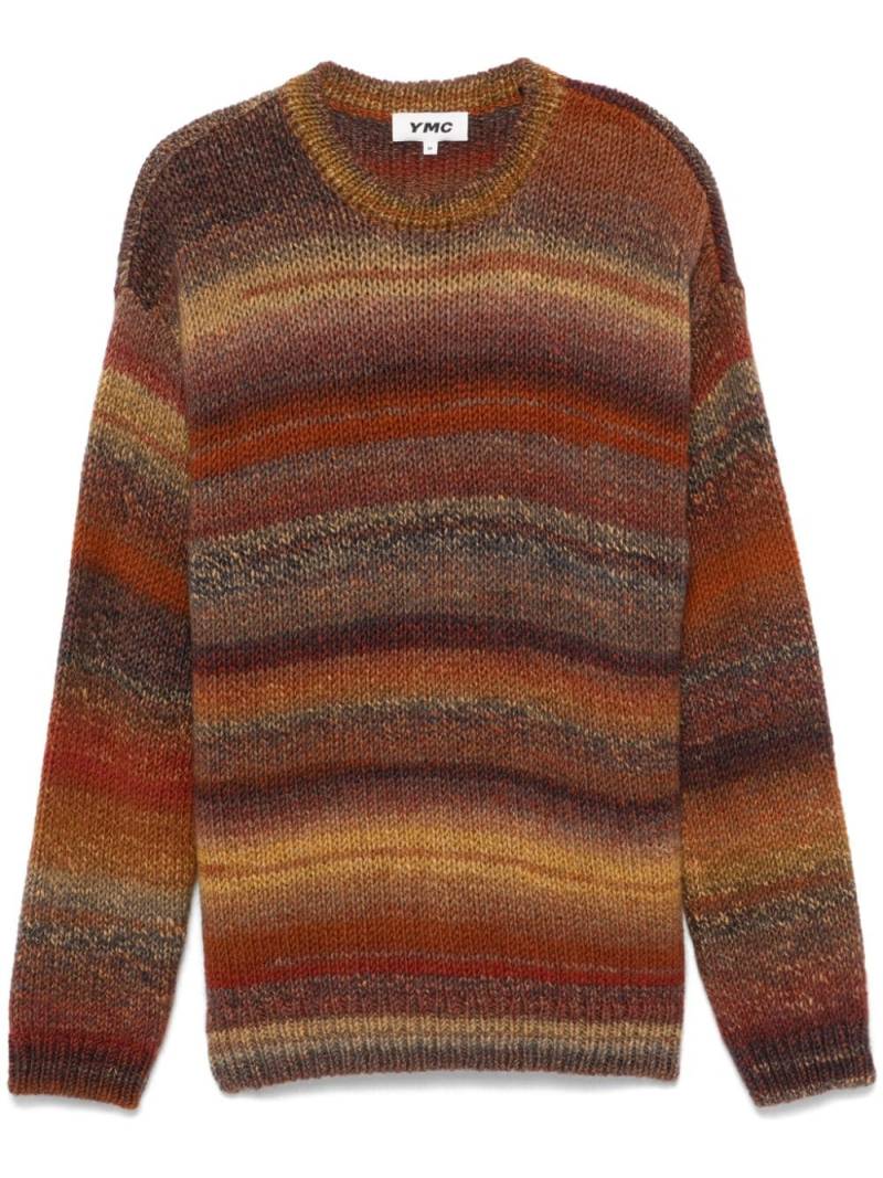 YMC Undertones jumper - Brown von YMC