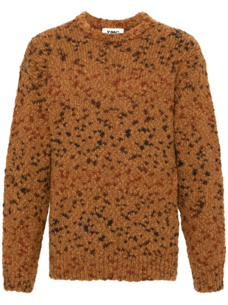 YMC Undertones jumper - Brown von YMC