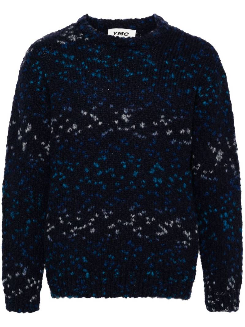 YMC Undertones sweater - Blue von YMC